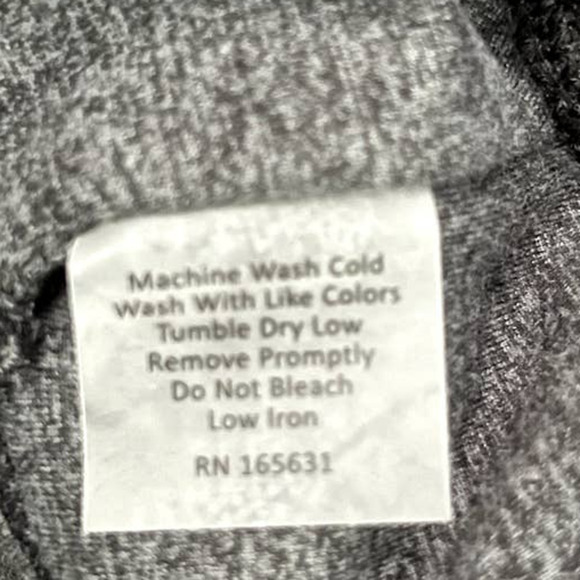 Johnny Was Calme Ease Sports Bra II Dark Heathered Gray Cross Back NWT Small - Picture 9 of 11